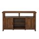 Walker Edison - 58in. Classic 2-Door Tall TV Stand for TVs up to 65in. - Dark Walnut