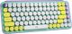 Logitech - POP Keys Wireless Mechanical Tactile Switch Keyboard for Windows/Mac w/ Customizable Emoji Keys - Daydream Mint (Purple)