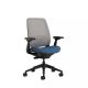 Steelcase Series 2 3D Airback Chair w/ Black Frame - Cobalt/Nickel - SXHLN3RTC2XD6LXLK0
