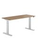 Steelcase Migration SE Adjustable Height Standing Desk - Virginia Walnut - SXCG4XAPNEYTMAR393
