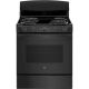 GE - 5.0 Cu.-ft Freestanding Electric Range - Black - JBS460DMBB