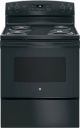 GE - 5.0 Cu.-ft Self-Cleaning Freestanding Electric Range - Black - JB256DMBB