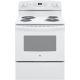 GE - 5.0 Cu.-ft Self-Cleaning Freestanding Electric Range - White - JB256DMWW