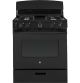 GE - 4.8 Cu.-ft Freestanding Gas Range - Black - JGBS30DEKBB