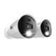 Night Owl - Wired Add On 4K Ultra HD Spotlight Cameras w/ Audio (2-Pack) - White/Black
