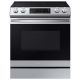 Samsung 6.3 cu. ft. Smart Instant Heat Slide-in Induction Range - Stainless steel - NE63B8611SS/AA