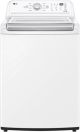 LG - 4.8 cu ft Top Load Washer w/ 4 Way Agitator and TurboDrum - White