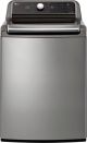 LG - 5.5 Cu. Ft. Smart Top Load Washer w/ TurboWash3D - Graphite steel