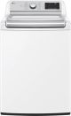 LG - 5.5 Cu. Ft. High-Efficiency Smart Top-Load Washer w/ Steam and TurboWash3D Technology - White