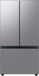 Samsung - BESPOKE 30 cu. ft. 3-Door French Door Smart Refrigerator with AutoFill Water Pitcher - Stainless Steel