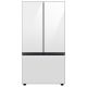 Samsung - BESPOKE 30 cu. ft. French Door Smart Refrigerator with AutoFill Water Pitcher - White Glass