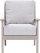 YardbirdÂ® Eden Outdoor Fixed Chair - Silver