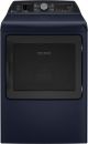 GE Profile - 7.3 cu. ft. Smart Electric Dryer with Fabric Refresh and Sanitize Cycle - Sapphire blue