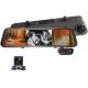 Rexing - M3 1080p 3-Channel Mirror Dash Cam w/ Smart BSD GPS - Black