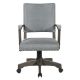 OSP Home Furnishings Santina Bankers Chair - Gray