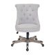 OSP Home Furnishings Hannah Tufted Office Chair - Fog