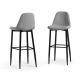 Simpli Home - Laurel Bar Stool (Set of 2) - Slate Grey