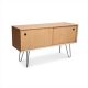 Burrow - Carta Mid Century Modern Credenza - Oak FLRSR-CZ-BT-OK-HP-BM