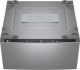 LG - SideKick 1.0 Cu. Ft. High-Efficiency Smart Top Load Pedestal Washer - Graphite Steel