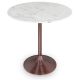Simpli Home - Osborne Dining Table - White/Copper