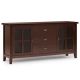 Simpli Home - Artisan Large Sideboard Buffet - Russet Brown