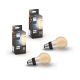 Philips - Hue Filament A19 Bluetooth 40W Smart LED Bulb (2-Pack) - White Ambiance