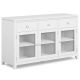 Simpli Home - Cosmopolitan Sideboard Buffet - White