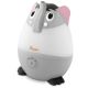 CRANE - Mini Elephant 0.5 Gallon Cool Mist Humidifier - Gray