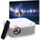 Kodak - FLIK X10 Full HD Multimedia Projector Kit, 1080p Portable Home Theater Bundle with 100