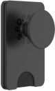 PopSockets - MagSafe PopWallet+ Cell Phone Wallet & Grip, with Adapter Ring - Black