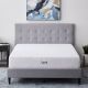 Lucid Comfort Collection - 10-inch Plush Memory Foam Mattress - King - White