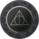 PopSockets - MagSafe Round PopGrip Cell Phone Grip & Stand with Adapter Ring - Harry Potter Enamel Deathly Hallows