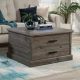 Sauder - Aspen Post Coffee Table Peb Pin - Pebble Pine