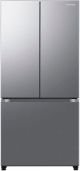 Samsung - 17.5 cu. ft. 3-Door French Door Counter Depth Smart Refrigerator with Twin Cooling Plus - Stainless Steel