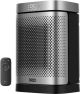 Dreo - 1500W Portable Heaters for Indoor use with Remote and Thermostat, 70Â°Oscillation, 12h Timer, Atom Core - Silver