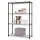 TRINITY - 4-Tier | 36x14x54 | Commercial Wire Shelving | NSF | w/Liners | - Dark Bronze