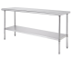 TRINITY EcoStorage® | 72x24x35 | Stainless Steel Workbench | NSF - Stainless Steel