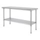 TRINITY PRO® EcoStorage® | 60x24x35 | Stainless Steel Workbench | NSF - Stainless Steel