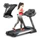 Costway - 4.75HP Electric Folding Treadmill W/APP Auto Incline Preset Programs Speakers - Black