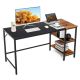 Costway - Writing Desk with Bookshelf - 55