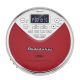 Studebaker - SB3706 Portable Bluetooth MP3 CD Player - Red