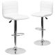 Alamont Home - Vincent Contemporary Vinyl Barstool (set of 2) - White 2-ALA-3DI-18638