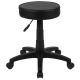 Alamont Home - Baker Contemporary Leather/Faux Leather Medical Stool - Black