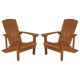 Alamont Home - Charlestown Adirondack Chair (set of 2) - Teak