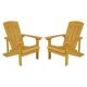 Alamont Home - Charlestown Adirondack Chair (set of 2) - Yellow