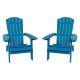 Alamont Home - Charlestown Adirondack Chair (set of 2) - Blue