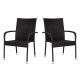 Alamont Home - Maxim Patio Chair (set of 2) - Black