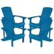 Alamont Home - Charlestown Adirondack Chair (set of 4) - Blue