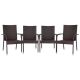 Alamont Home - Maxim Patio Chair (set of 4) - Espresso
