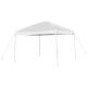 Alamont Home - Harris 10'x10' Weather Resistant Easy Up Event Straight Leg Instant Canopy Tent - White
